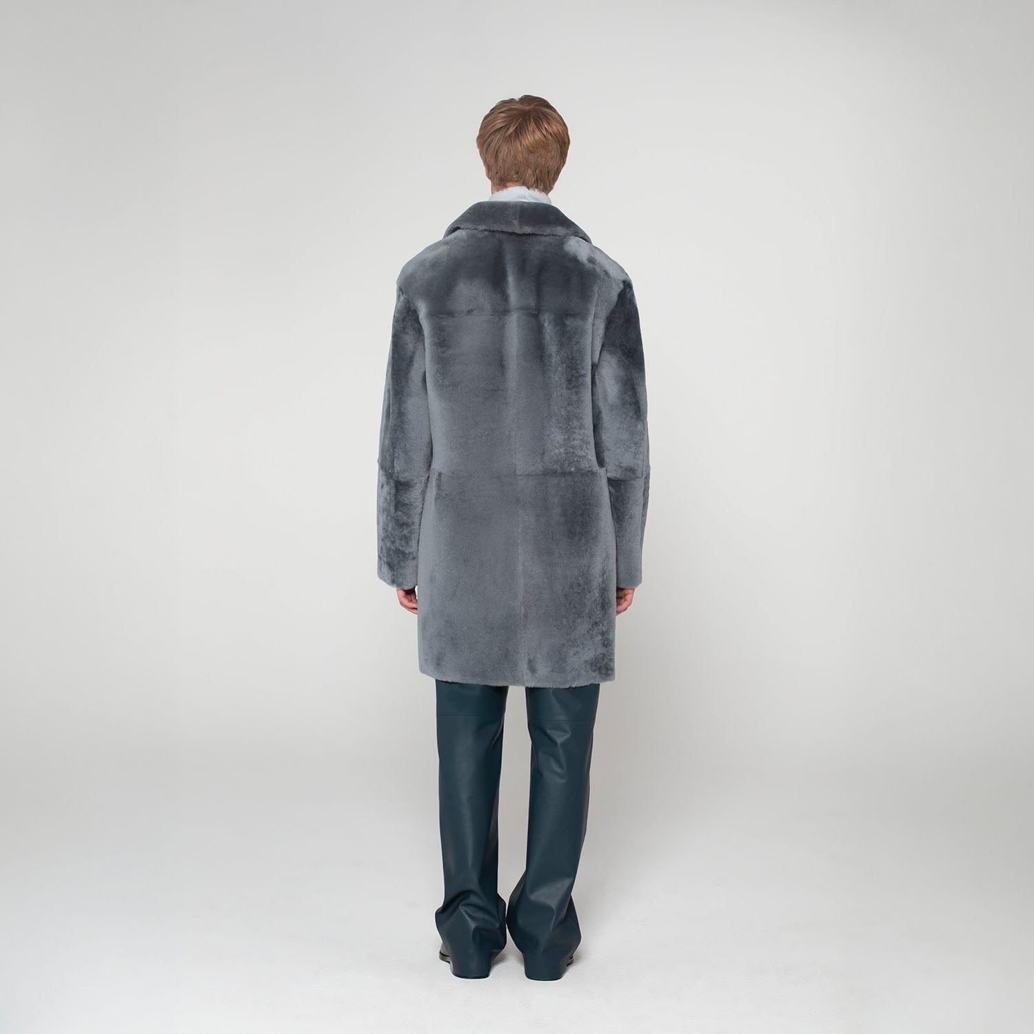 K151451 - SHEARLING REVERSIBLE CAR COAT