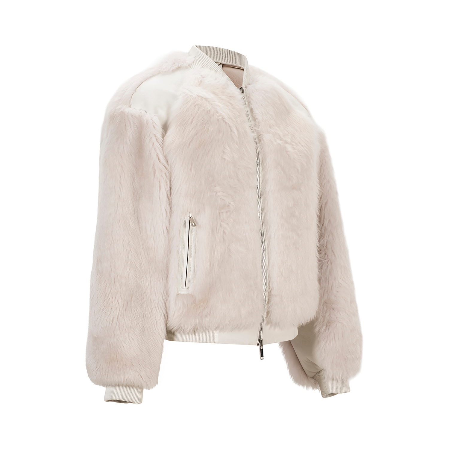 K15146 - SHEARLING OVERSIZE BOMBER