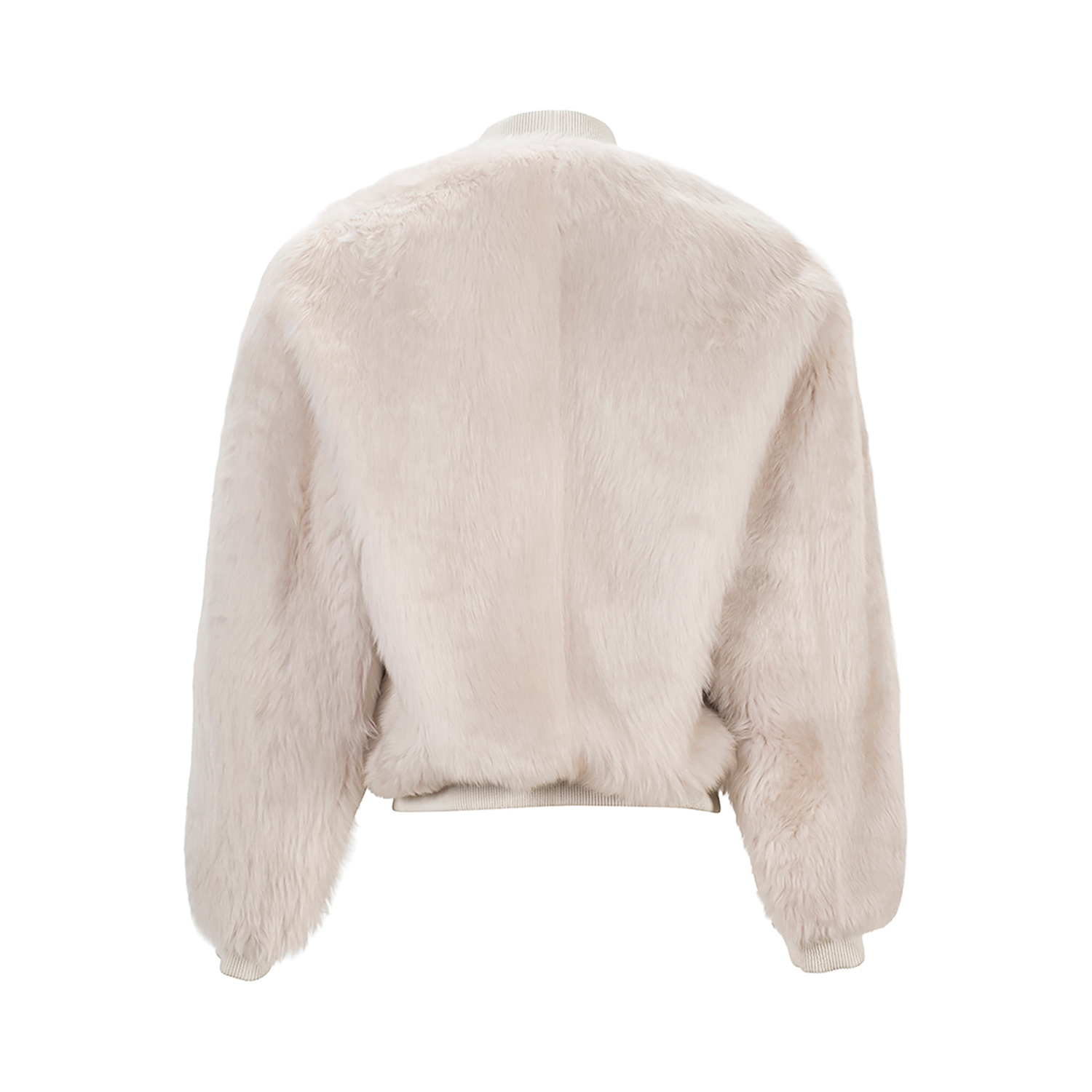 K15146 - SHEARLING OVERSIZE BOMBER