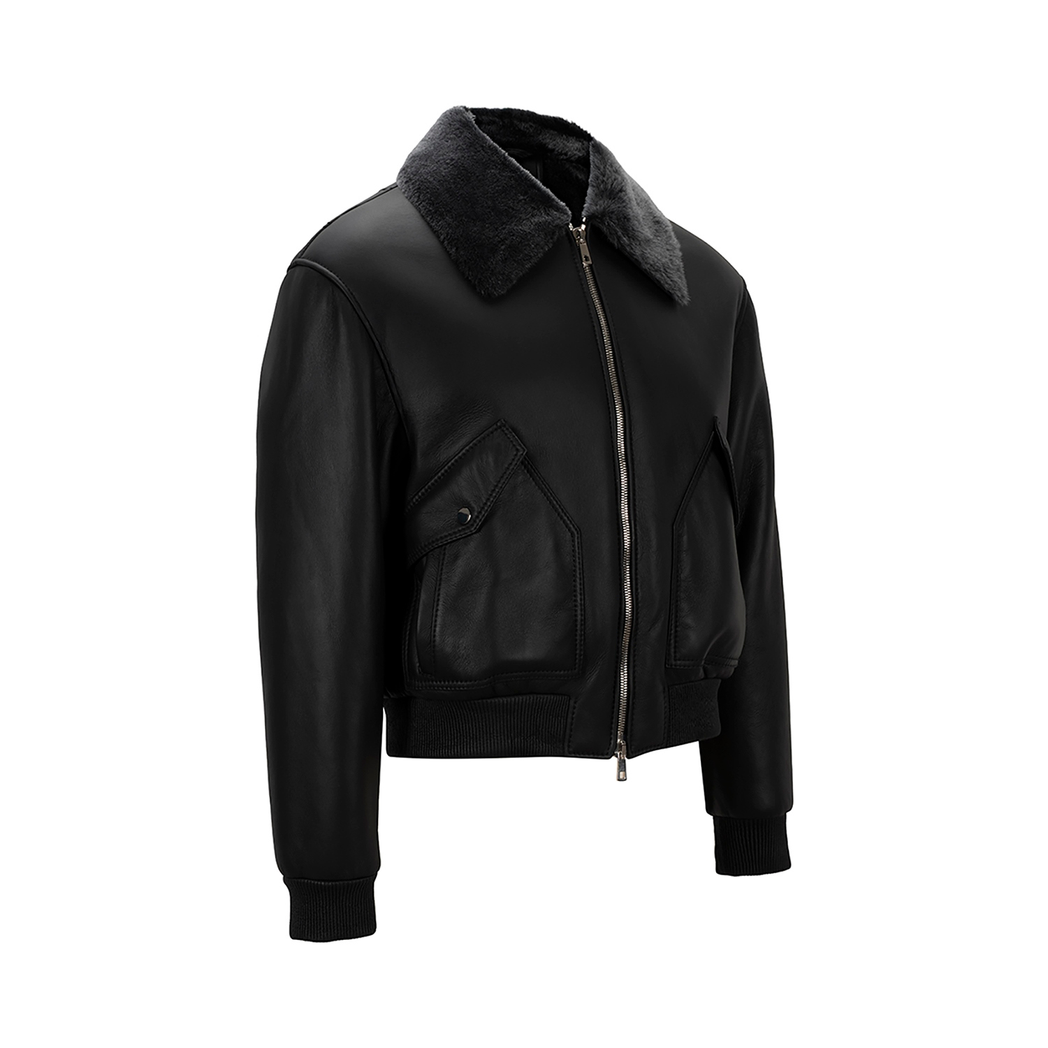 K15149 - SHEARLING BOOMBER JACKET