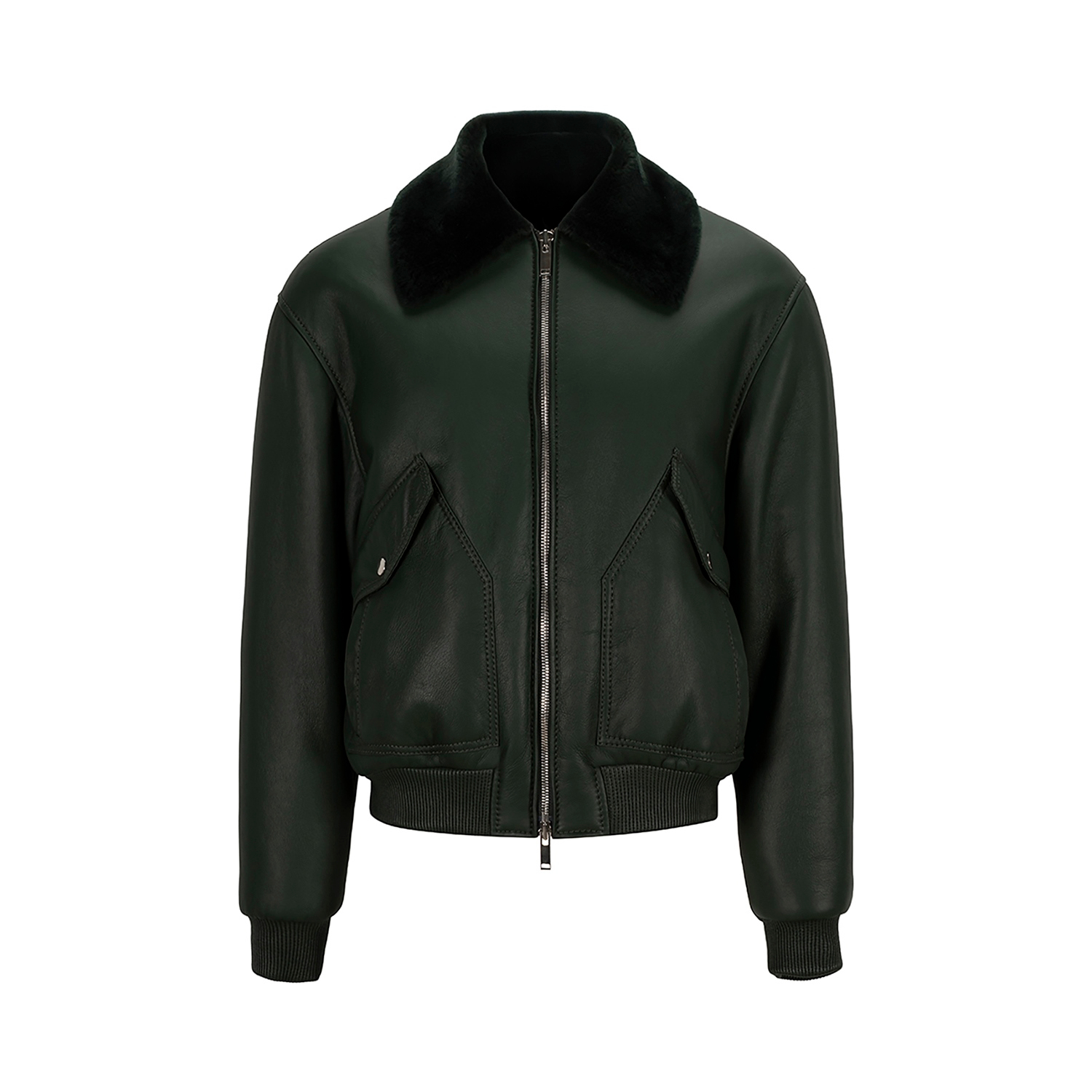 K151491 - SHEARLING BOMBER JACKET