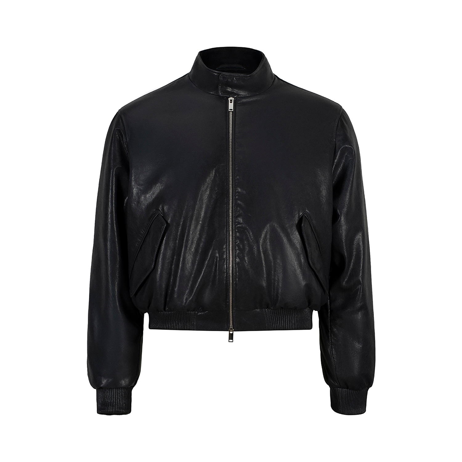 K15155 - LEATHER BOMBER JACKET