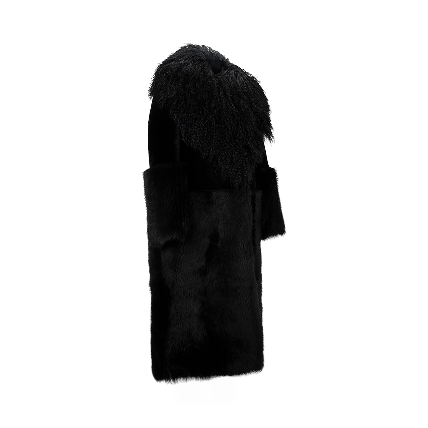 K15172- SHEARLING ROBE COAT