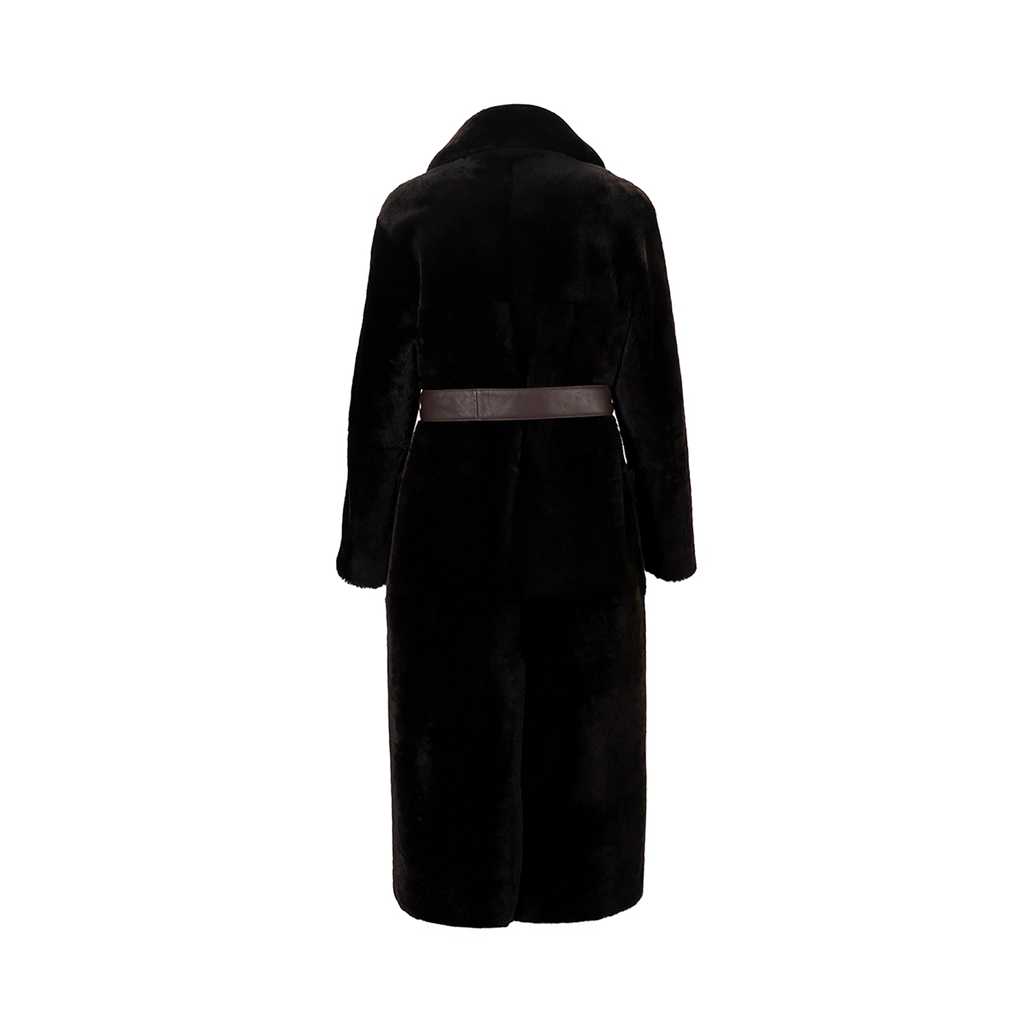 K151731- SHEARLING REVERSIBLE ROBE COAT