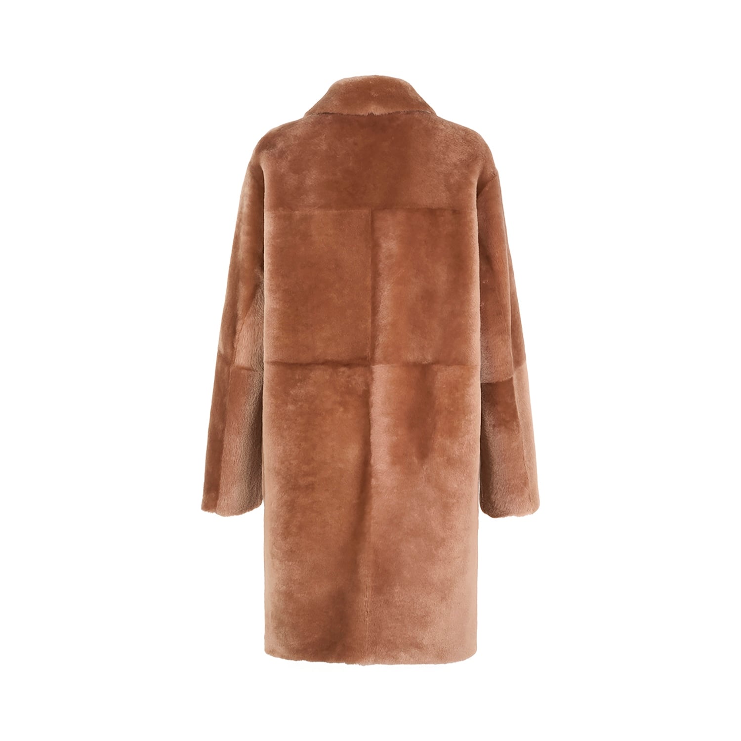 K15174- SHEARLING REVERSIBLE CHEMISE COAT