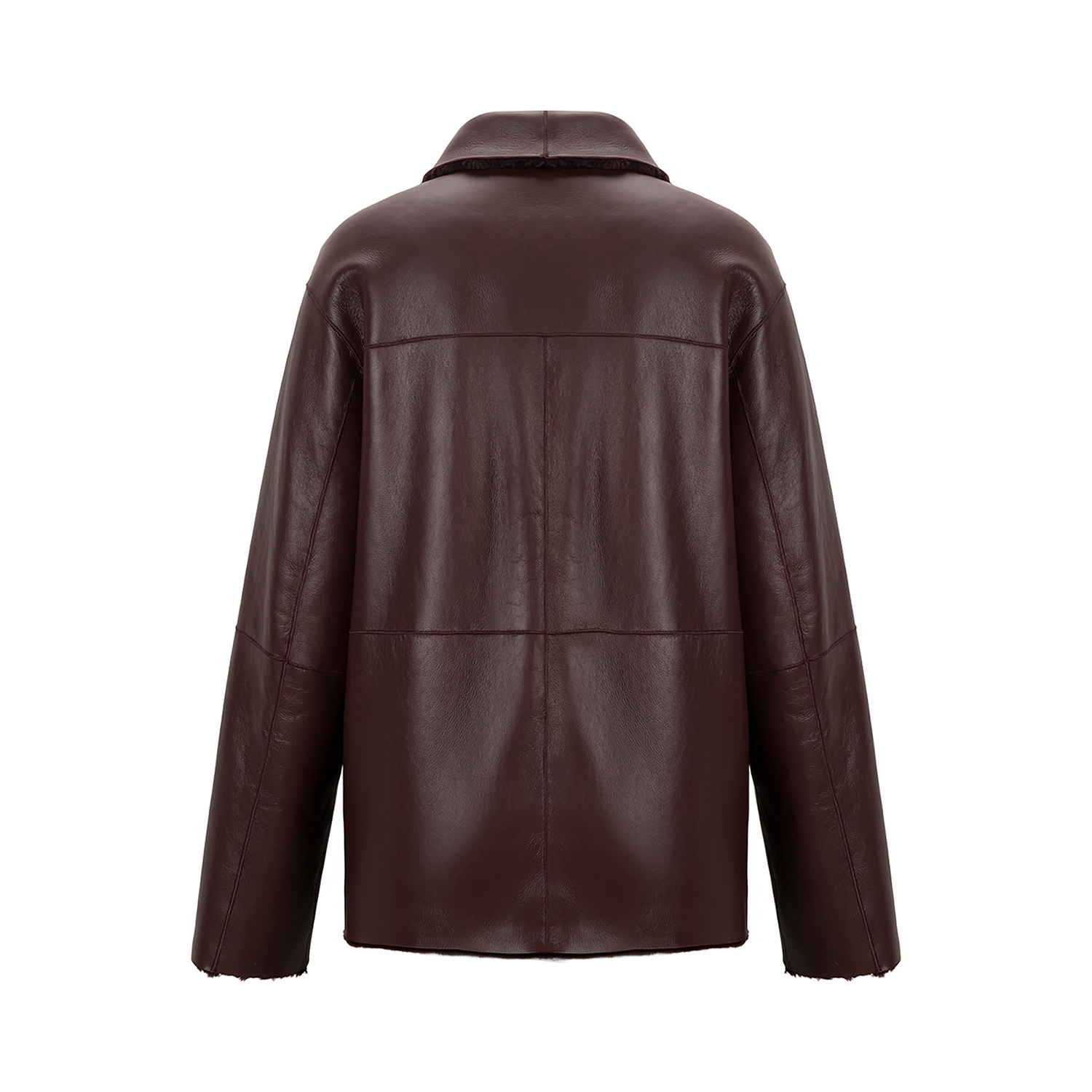 K151771 - SHEARLING REVERSIBLE BOXY JACKET