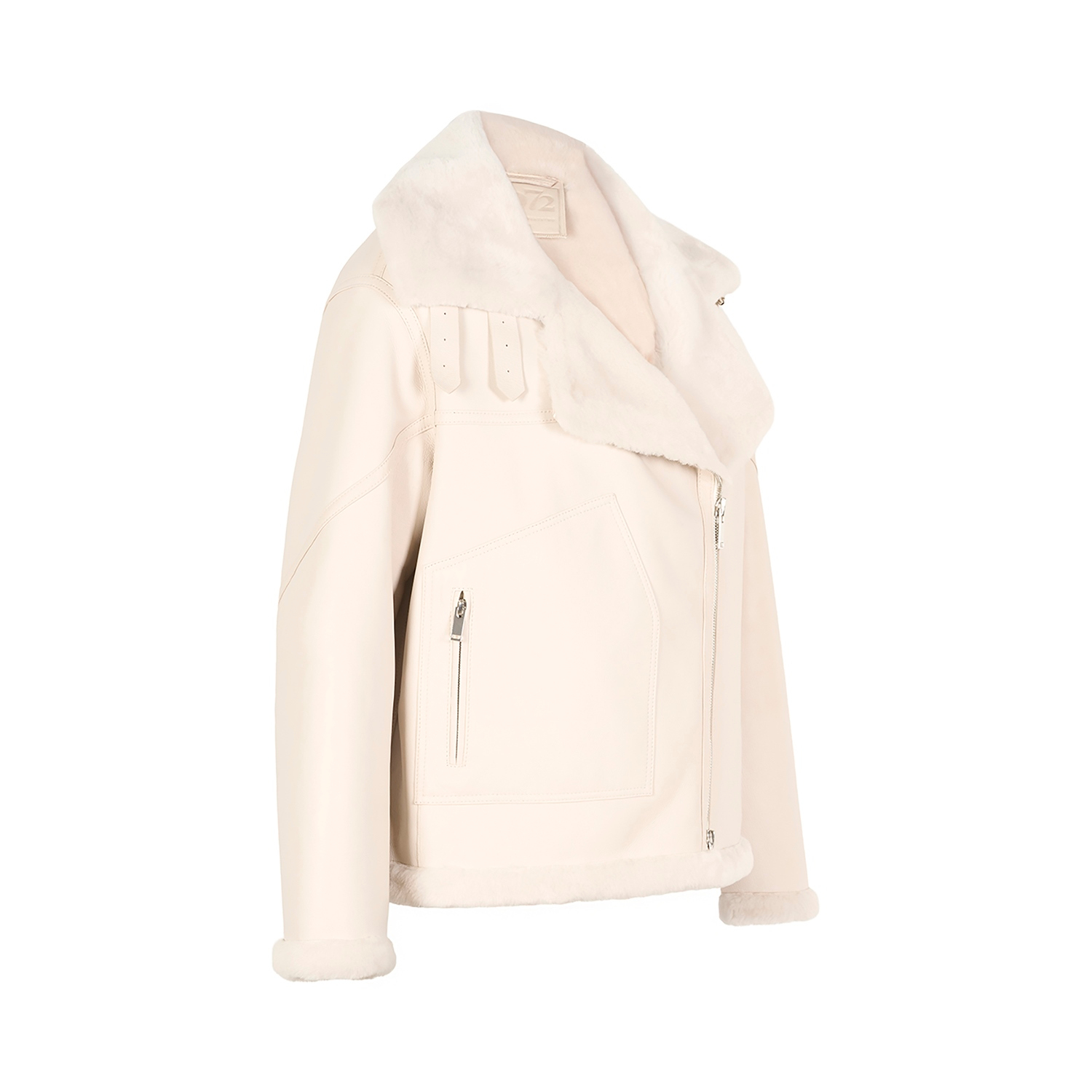 K15181 - SHEARLING BIKER JACKET
