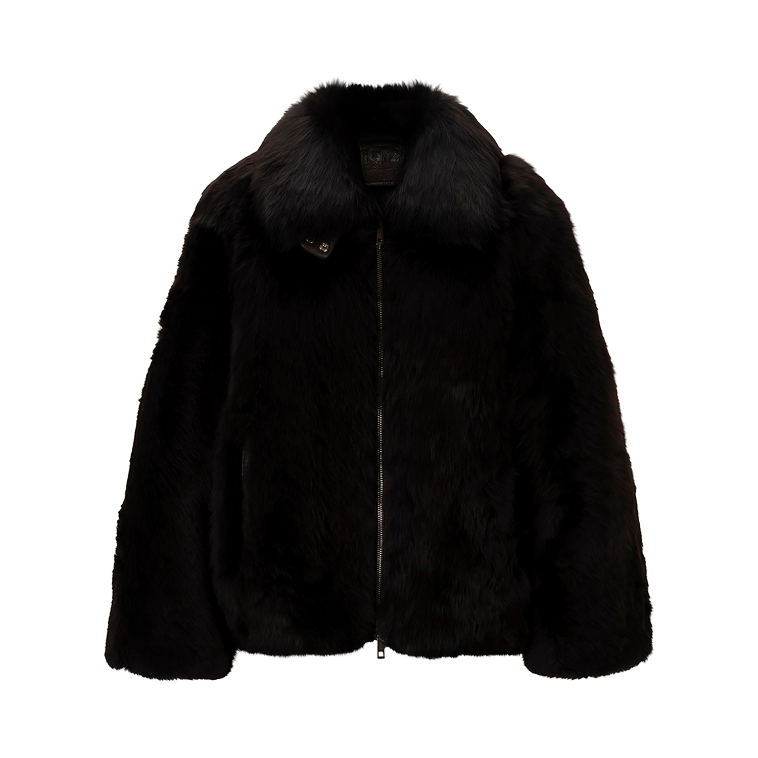 K151821 - SHEARLING HIGH COLLAR JACKET