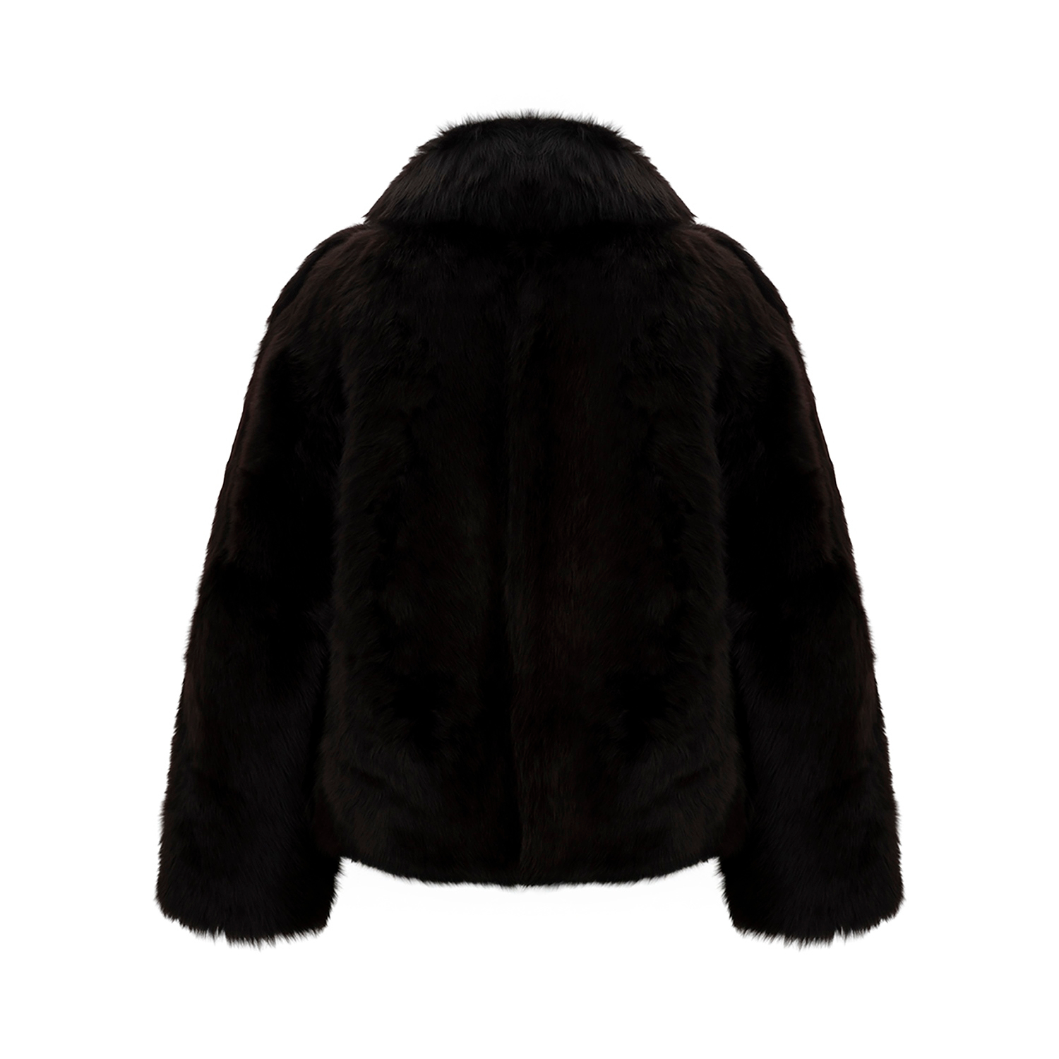 K151821 - SHEARLING HIGH COLLAR JACKET
