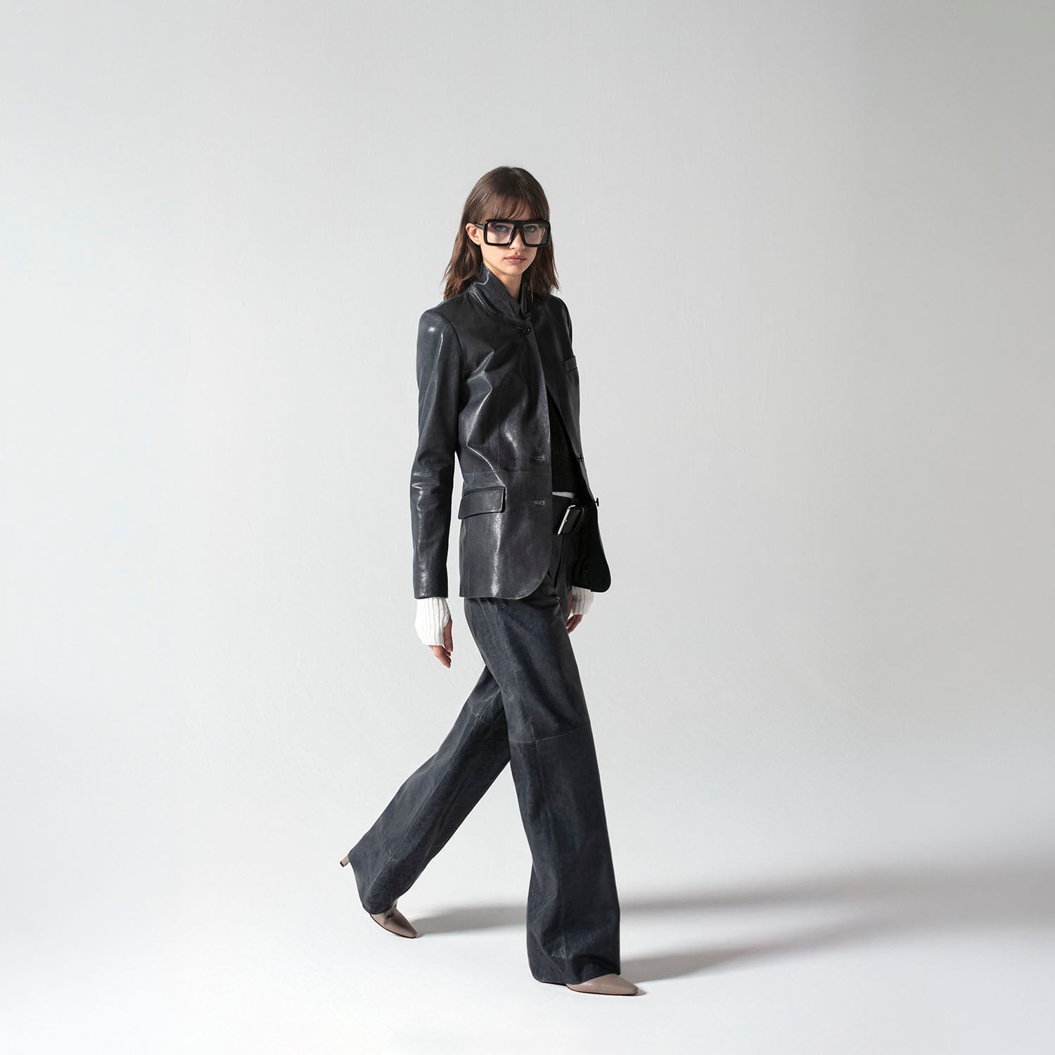 K15191 - LEATHER CLASSIC BLAZER