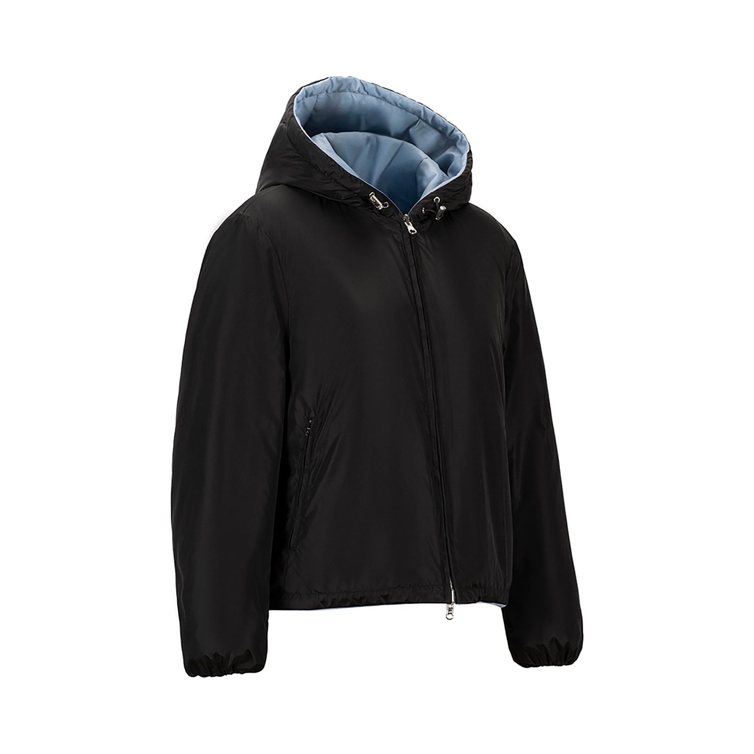 K15196 - LEATHER REVERSIBLE PUFFER JACKET