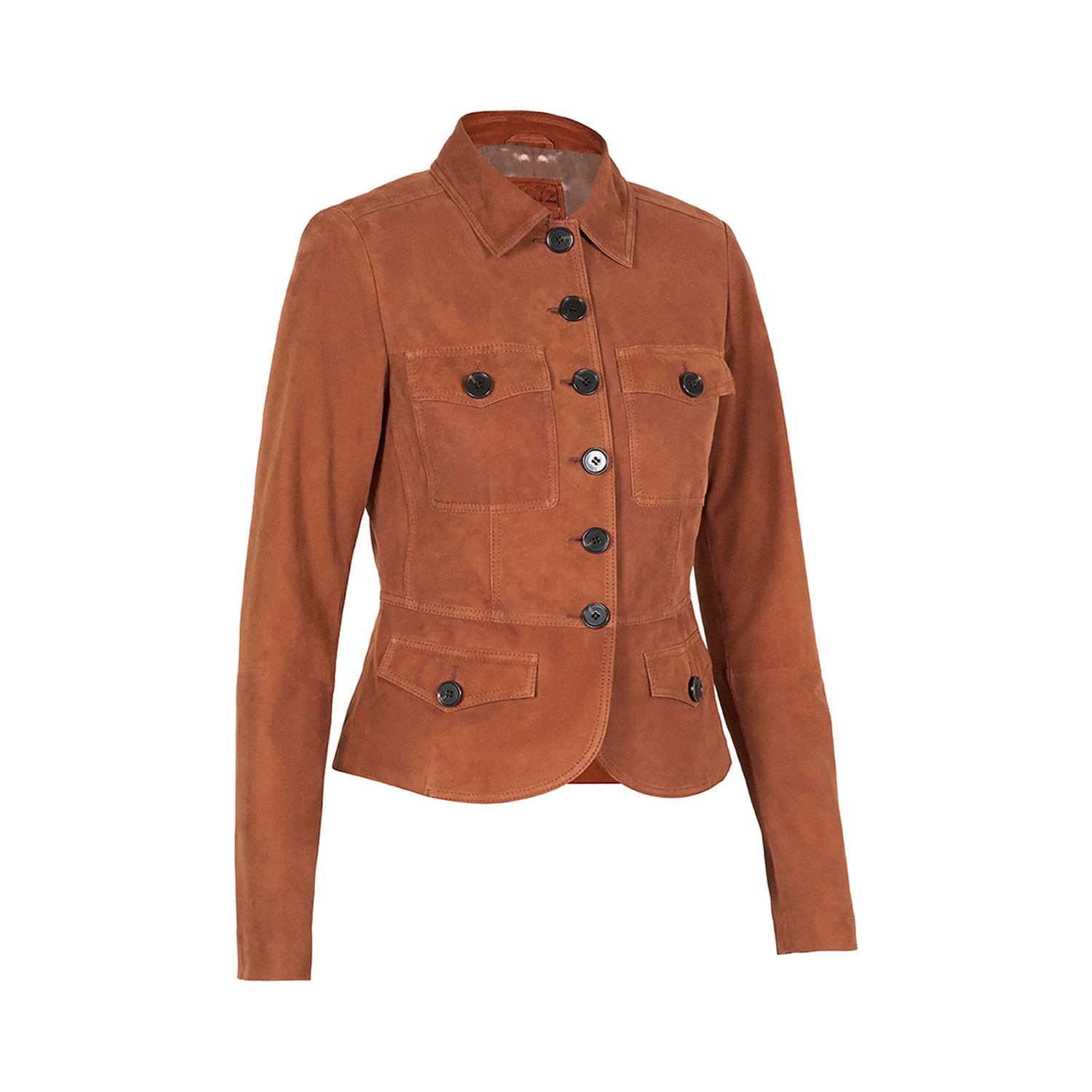 K152001 - LEATHER MINI FIELD JACKET