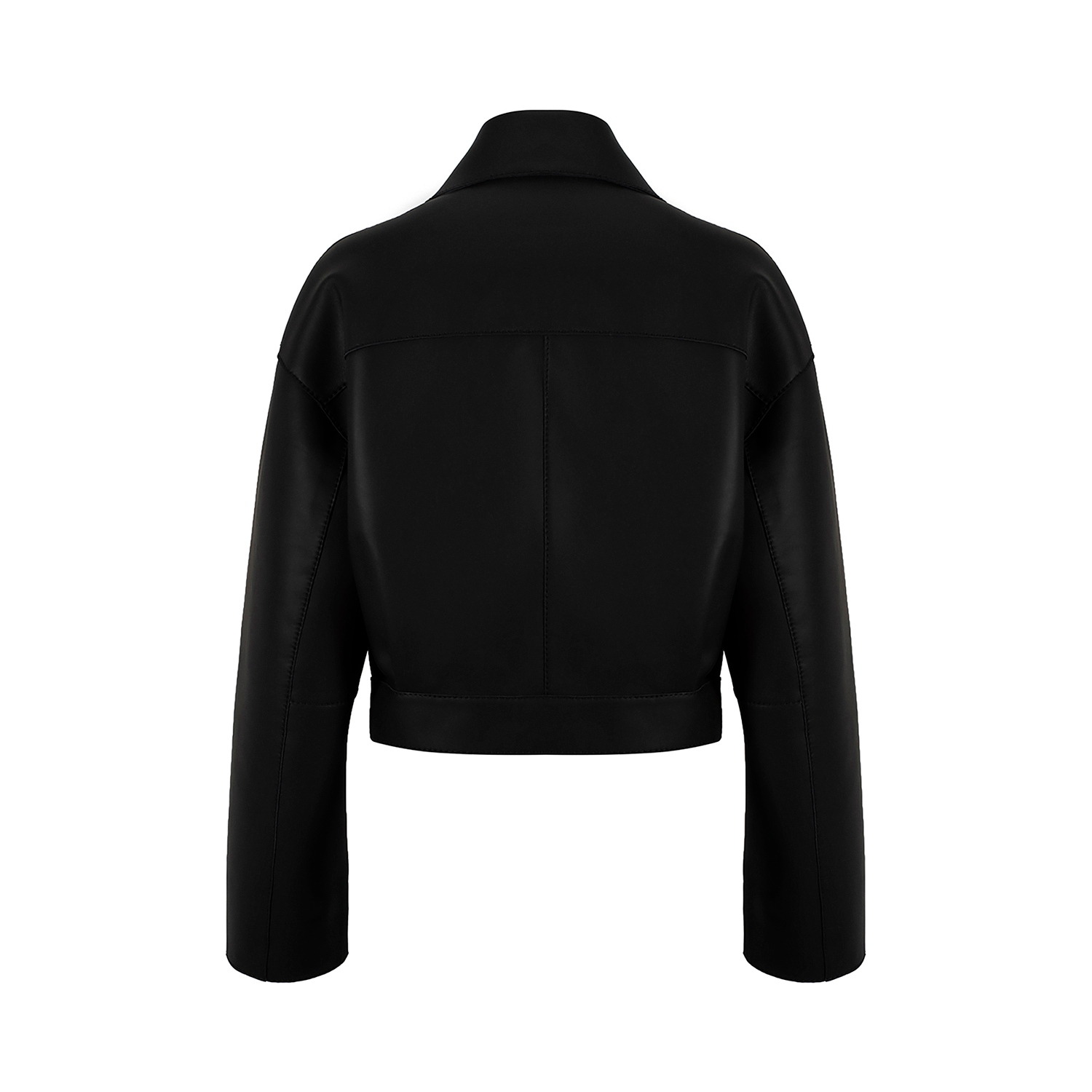 K15204 - LEATHER RELAXED FIT BIKER