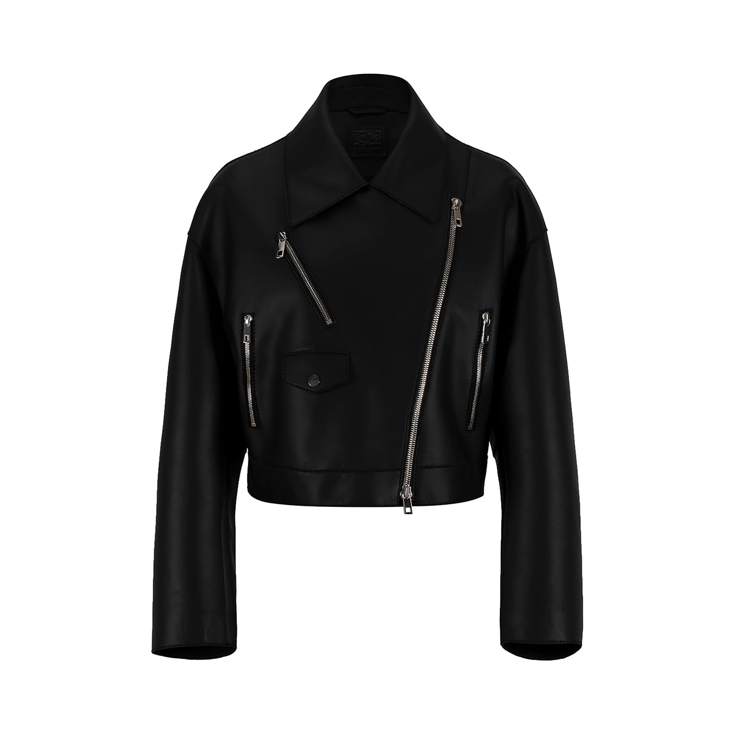 K15204 - LEATHER RELAXED FIT BIKER