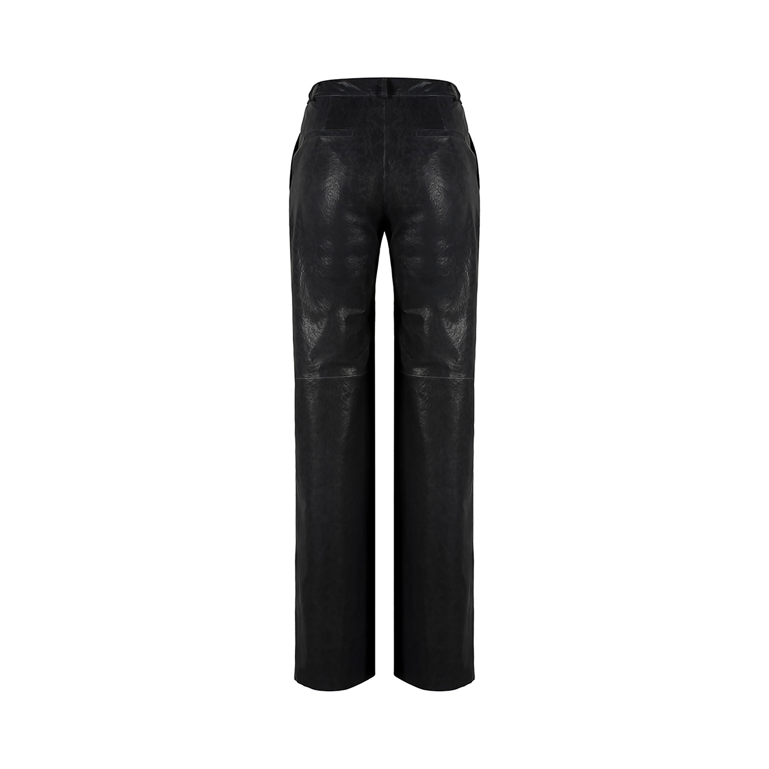K15210 - LEATHER RELAXED FIT TROUSERS