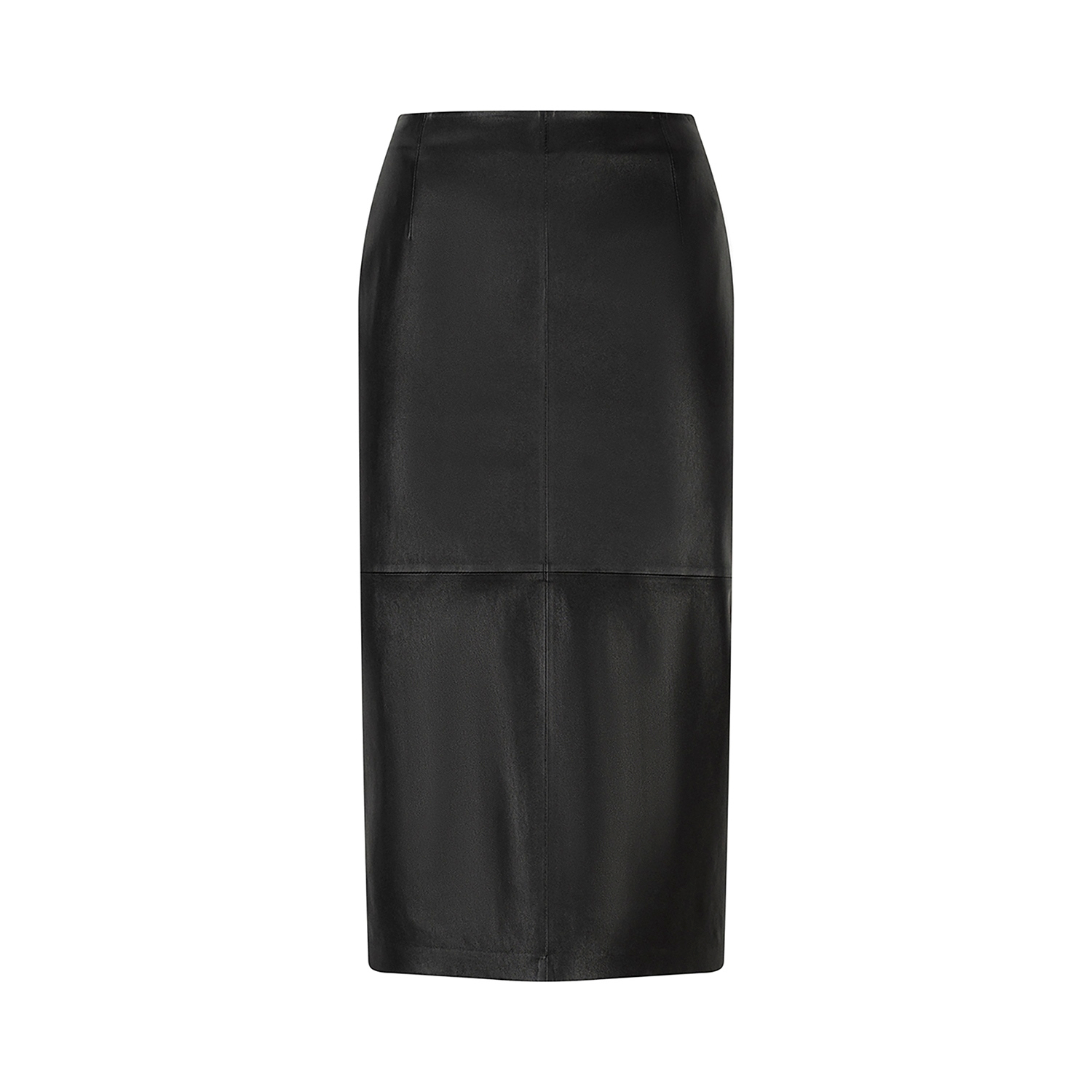 K15217 - LEATHER PENCIL STRETCH SKIRT