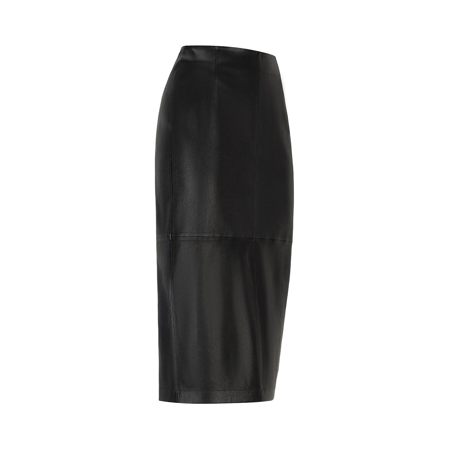 K15217 - LEATHER PENCIL STRETCH SKIRT