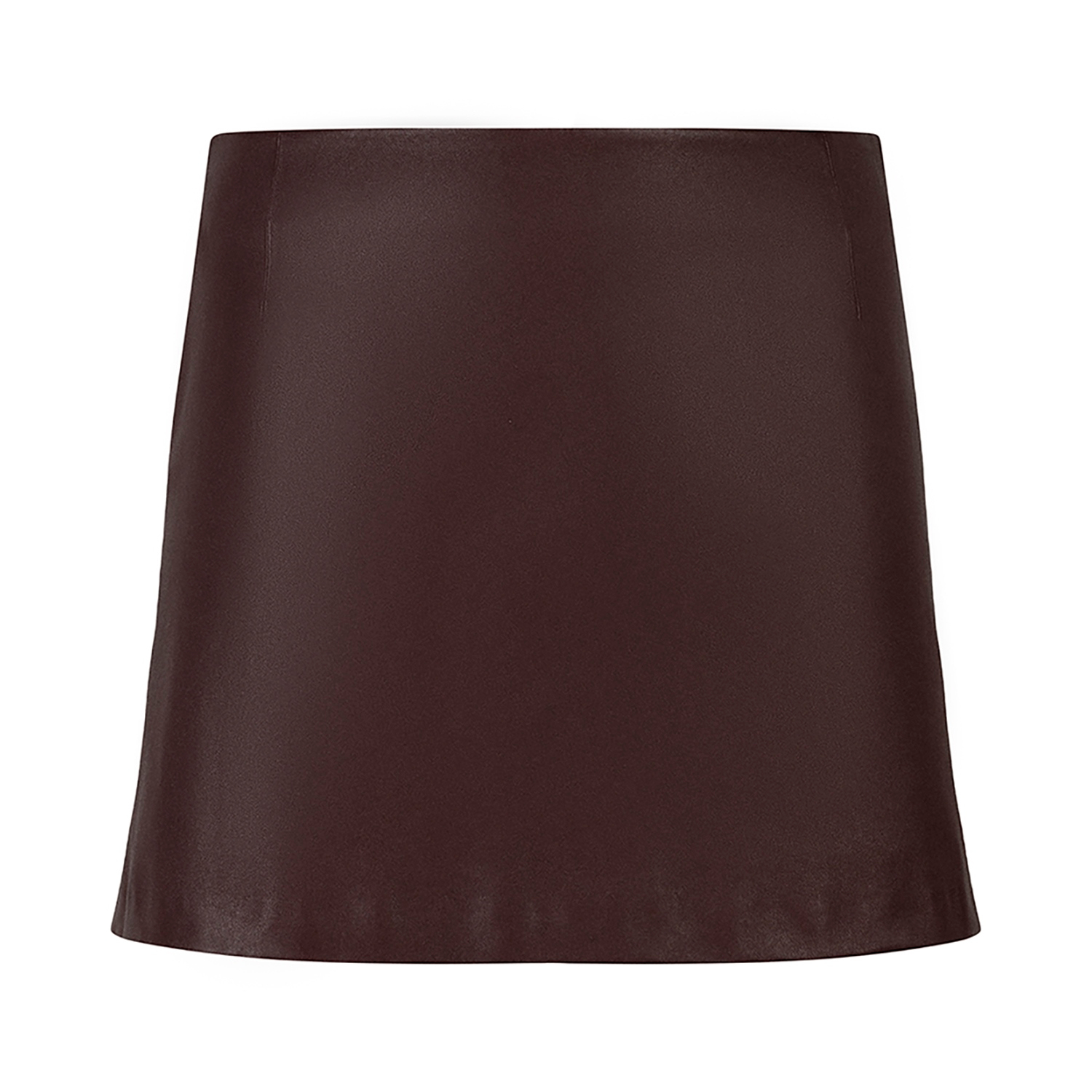 K152201 - LEATHER MINI STRETCH SKIRT