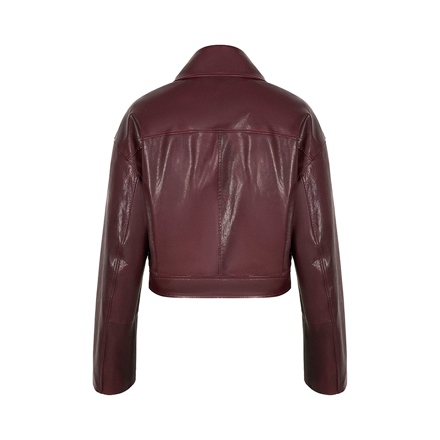 K15246 - LEATHER RELAXED FIT BIKER