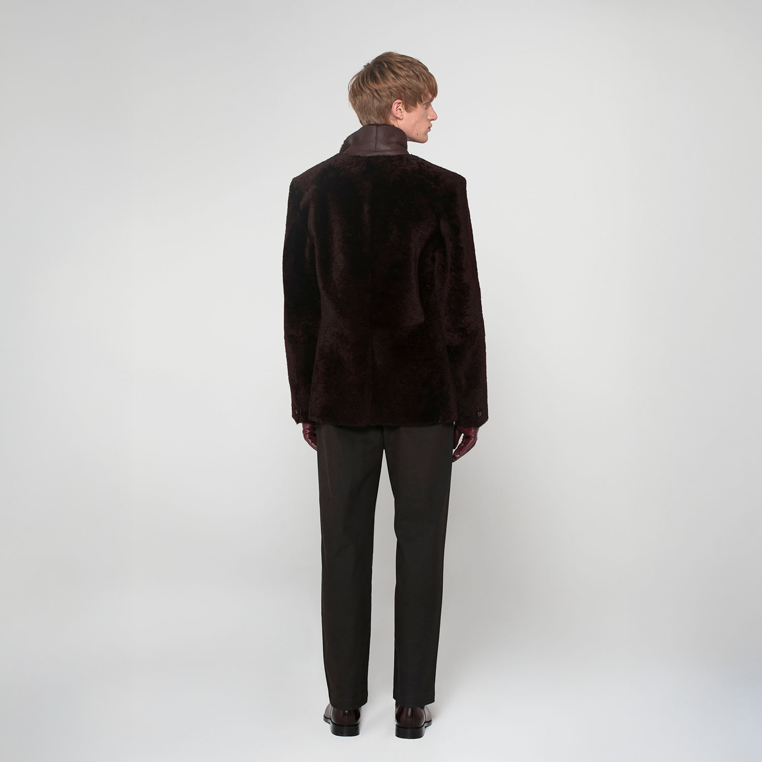 K15263 - SHEARLING BLAZER JACKET