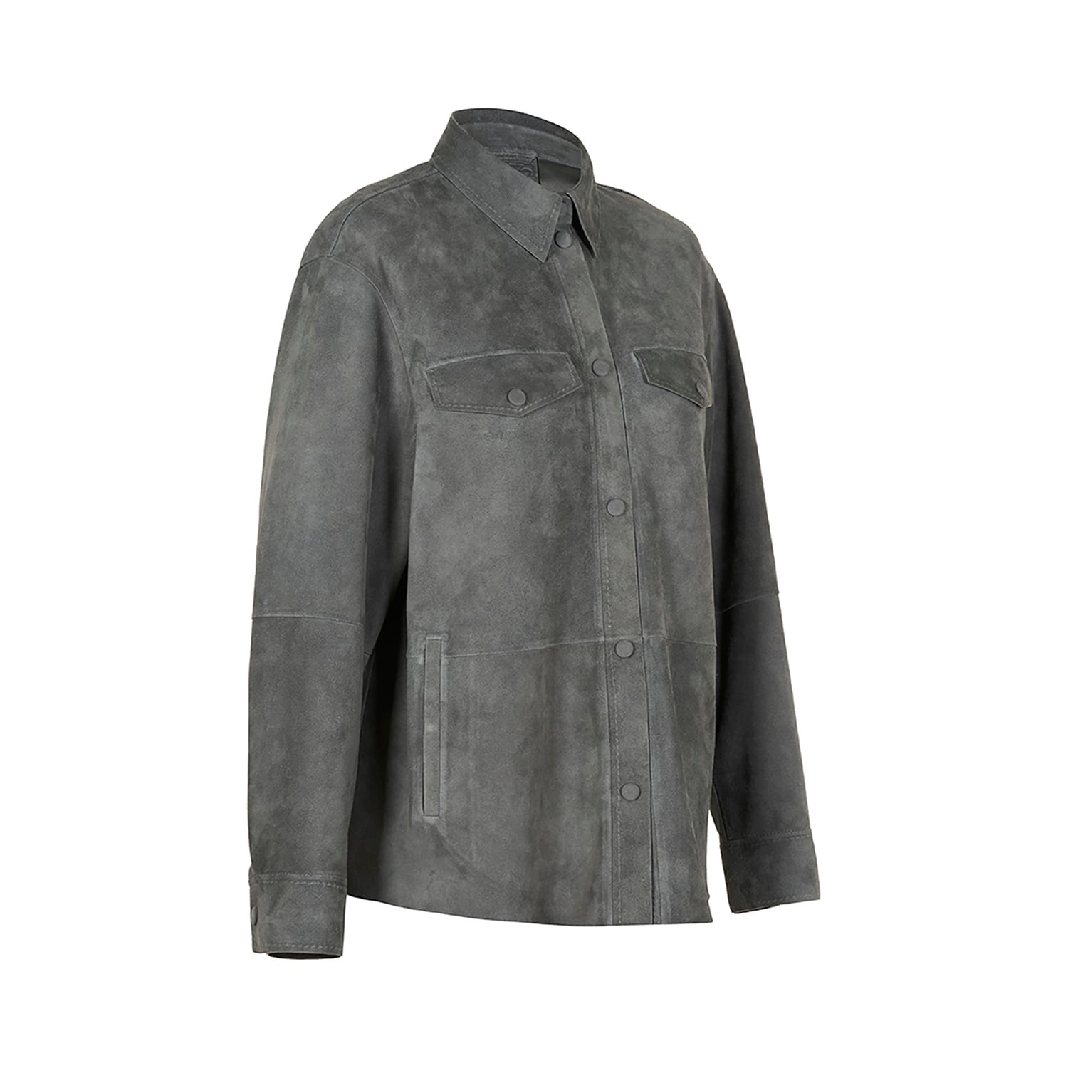 K15284 - LEATHER SHIRT JACKET