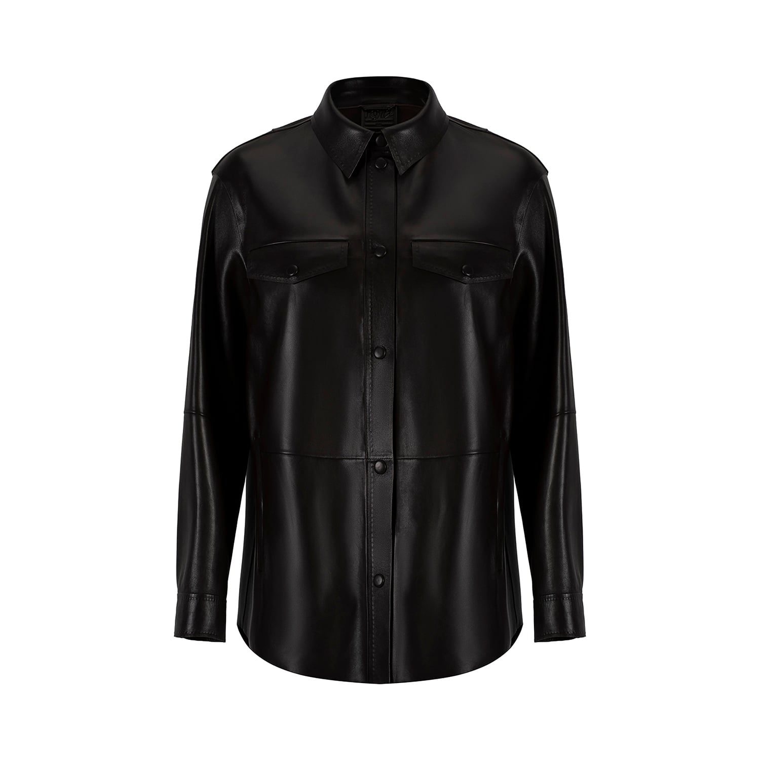 K152841 - LEATHER SHIRT JACKET