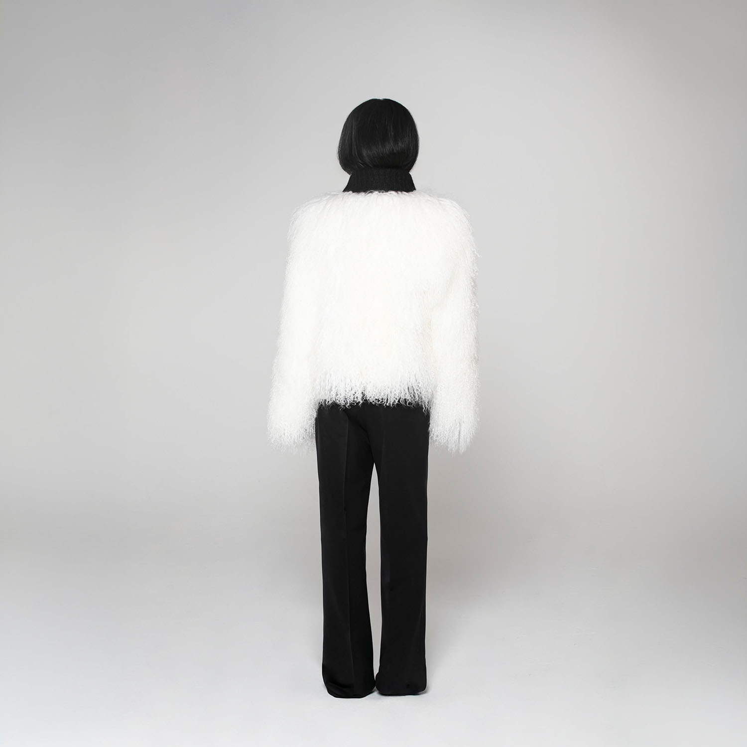 K15292 - ROUND NECK SHEARLING 