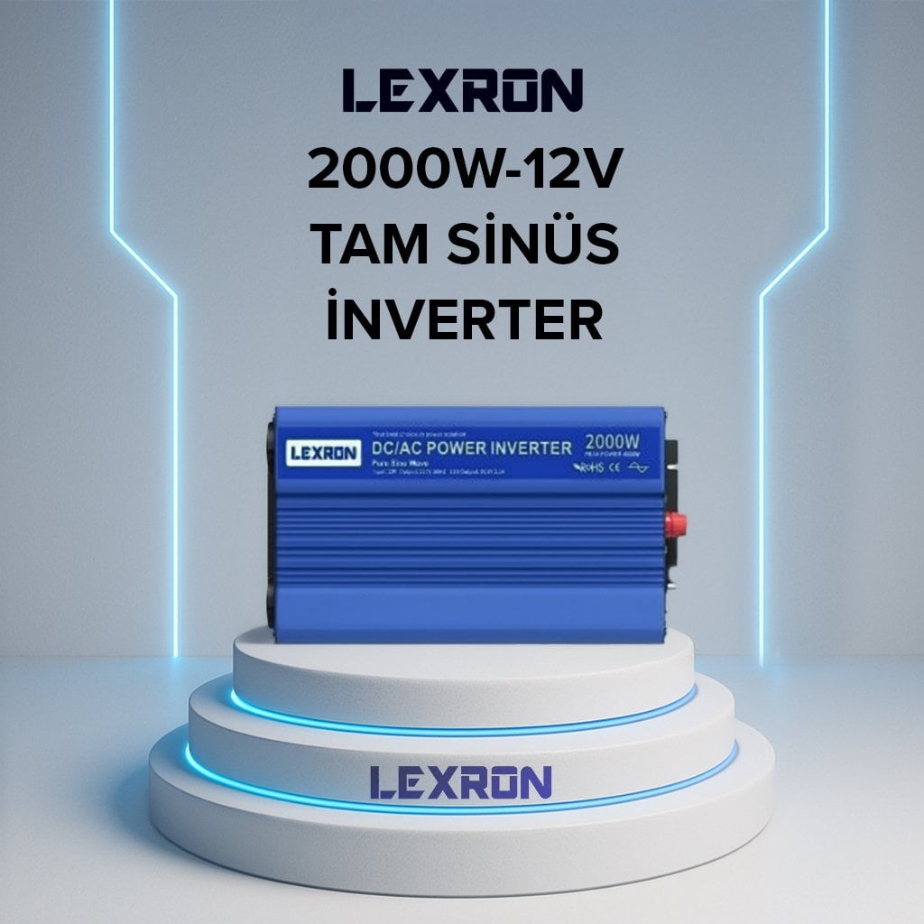 2000W-12V TAM SİNÜS İNVERTER