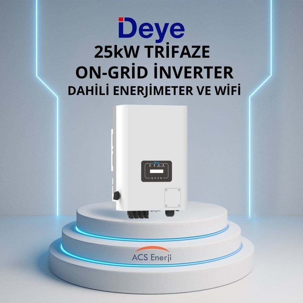 25KW ON-GRİD TRİFAZE İNVERTER