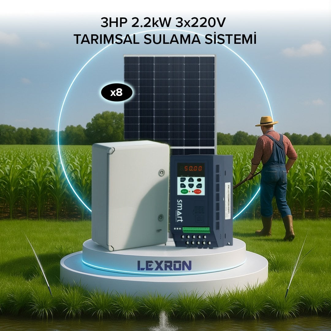 2HP 1.5kW (3X220V) TARIMSAL SULAMA SİSTEMİ