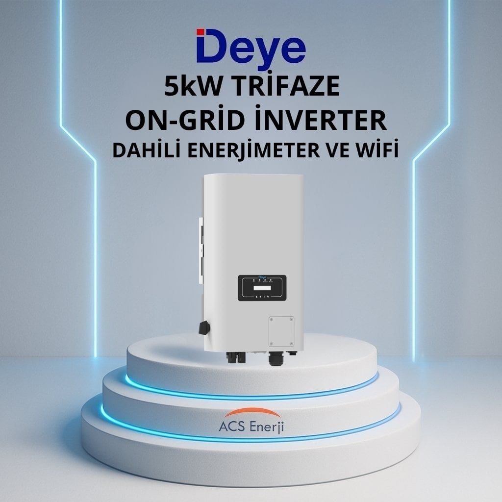 5KW ON-GRİD TRİFAZE İNVERTER