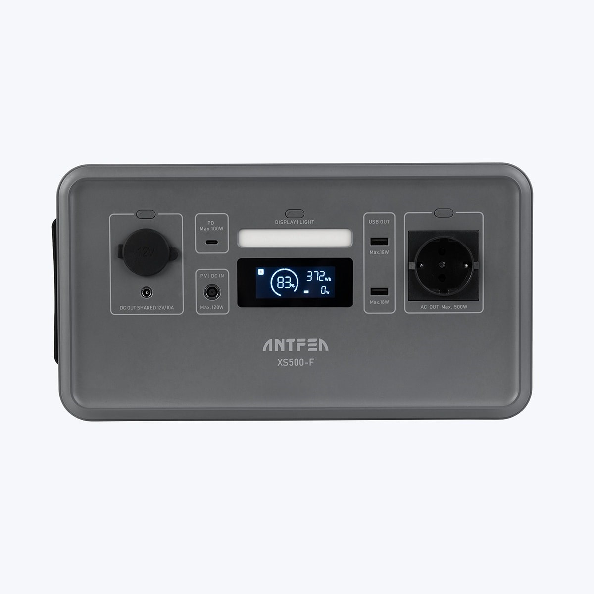 Antfea XS500F Taşınabilir Güç Sistemi - Gri 500W Mini - Gri