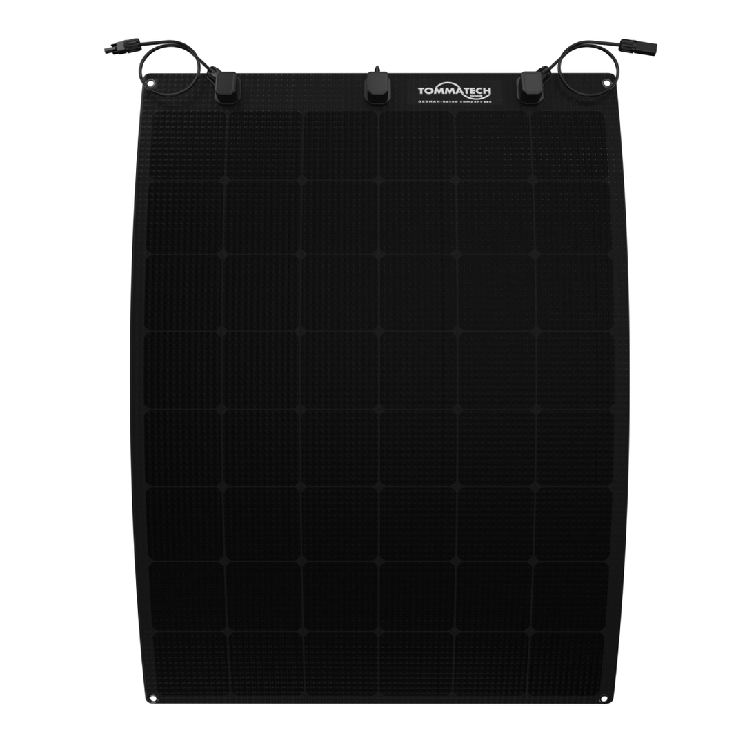 TommaTech 115 Wp Full Black Esnek Güneş Paneli Siy