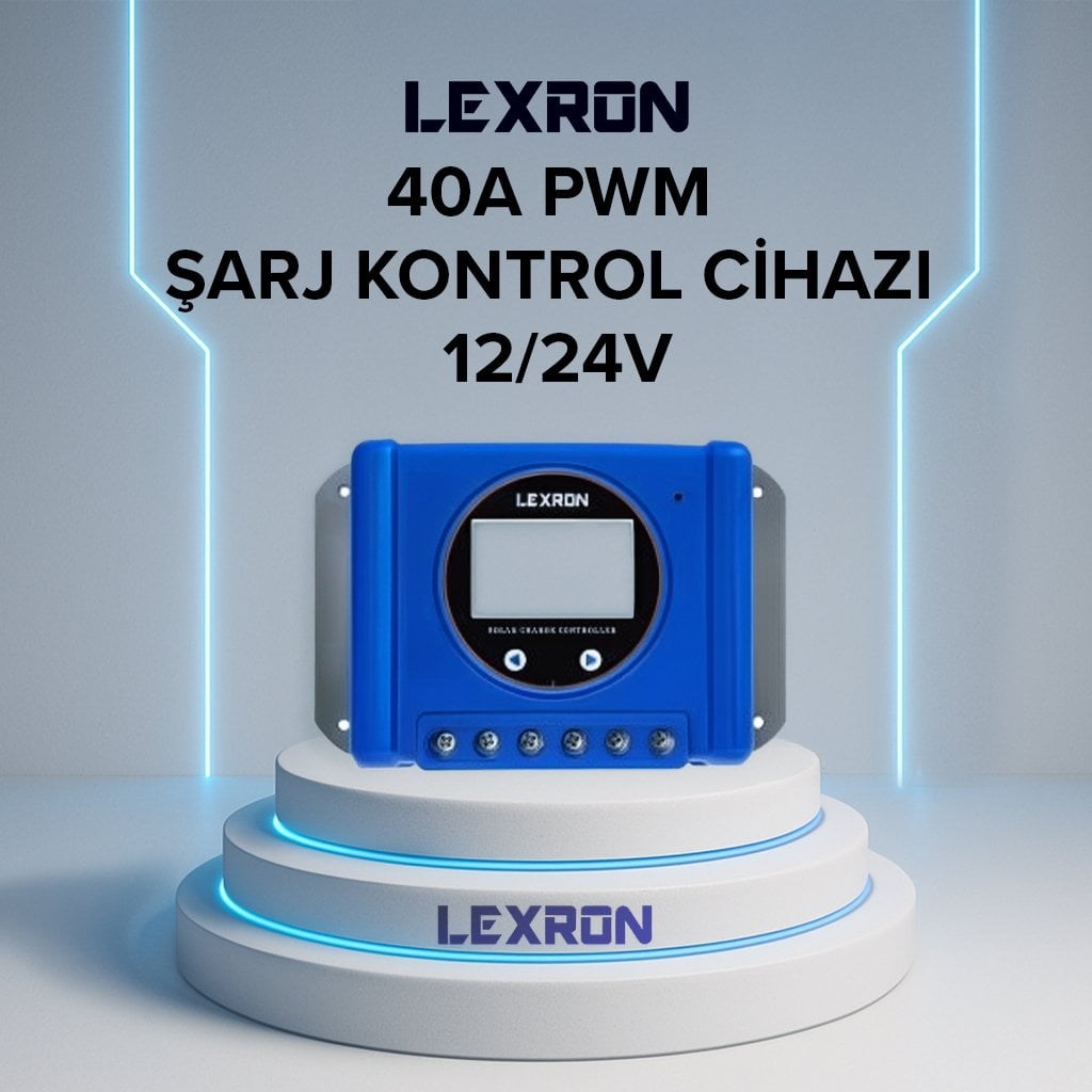 40A PWM ŞARJ KONTROL CİHAZI