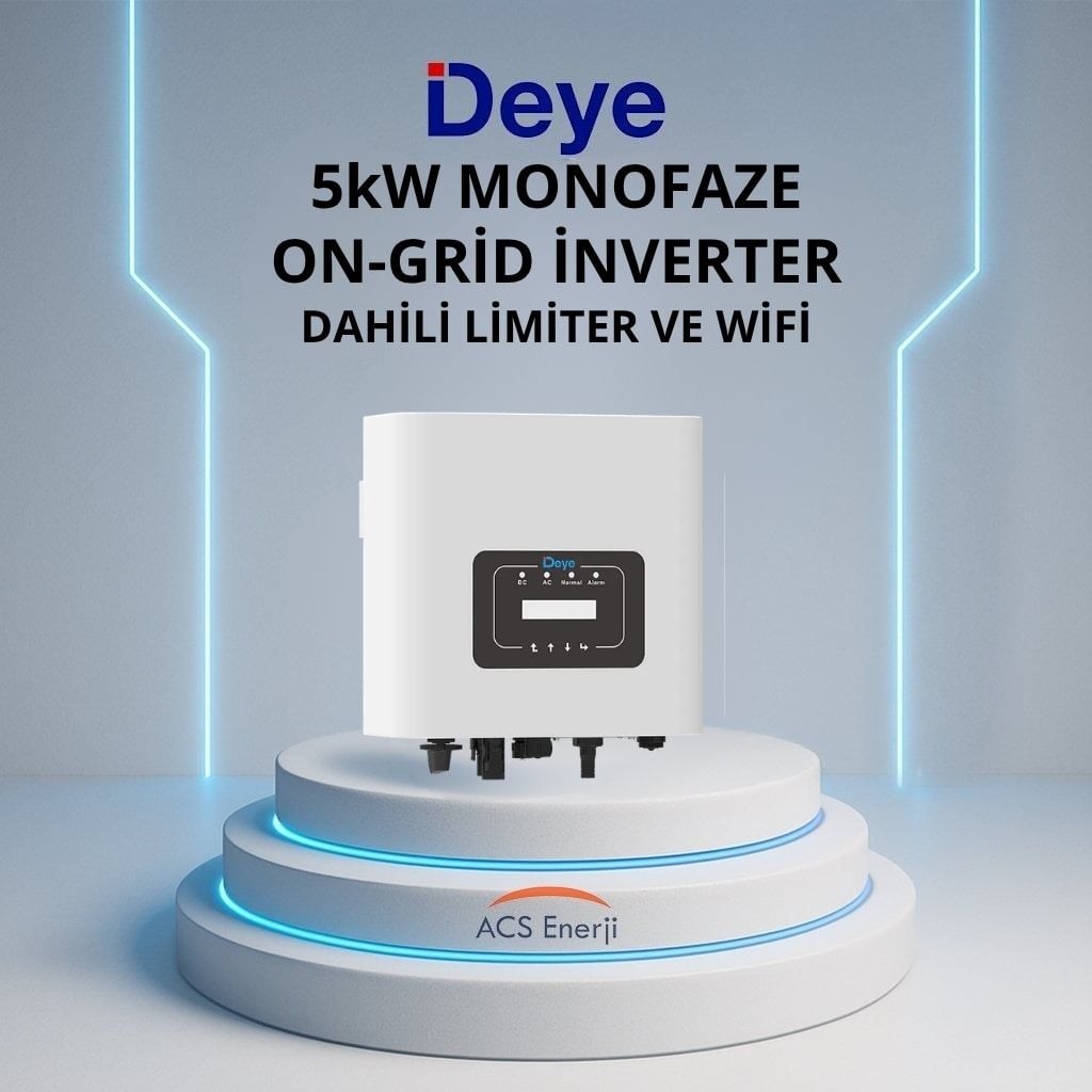 5KW ON-GRİD MONOFAZE İNVERTER