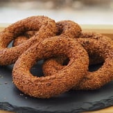 Glutensiz Simit, Karabuğday (2 adet) 240derece görseli.
