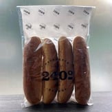 Hot Dog Ekmeği (4'lü paket) 240derece görseli.