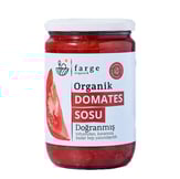 Organik Doğranmış Domates Sosu (600 gr) Farge görseli.