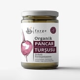 Organik Kırmızı Pancar Turşusu (600 gr) Farge görseli.
