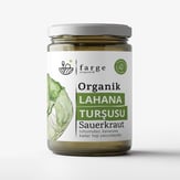 Organik Lahana Turşusu, Sauerkraut (600 gr) Farge görseli.