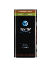Organik Natürel Birinci Zeytinyağı, Soğuk Sıkım (4 lt) Mavras görseli.