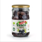 Organik Yağlı Sele Süper Siyah Zeytin, İri Boy (390 gr) Essen görseli.