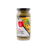 Vegan Fesleğen Pesto Sos (210 gr) Jr.Sous Chef görseli.