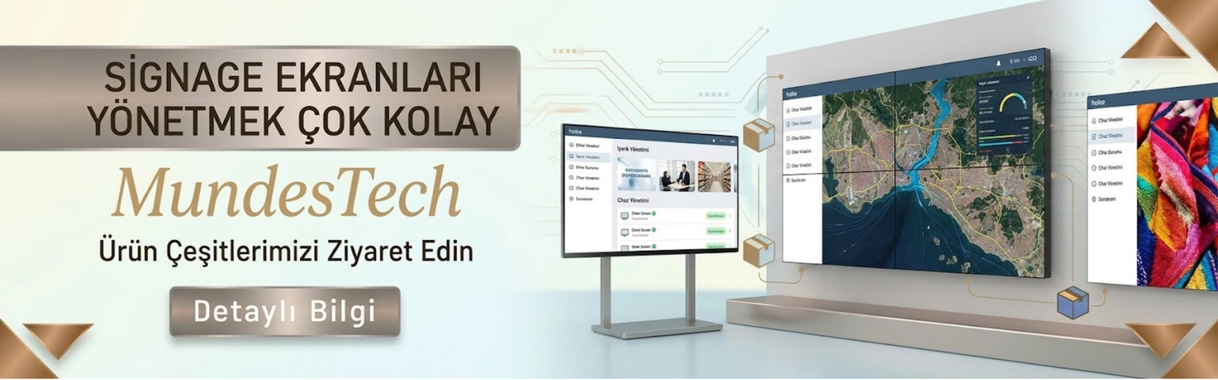 Profesyonel signage ekran çözümleri