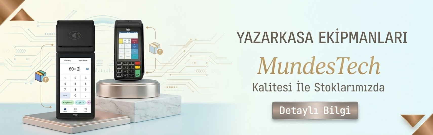 Yazarkasa POS ekipmanları