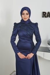 Rosa Abiye Lacivert