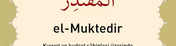 El-Muktediru Anlamı