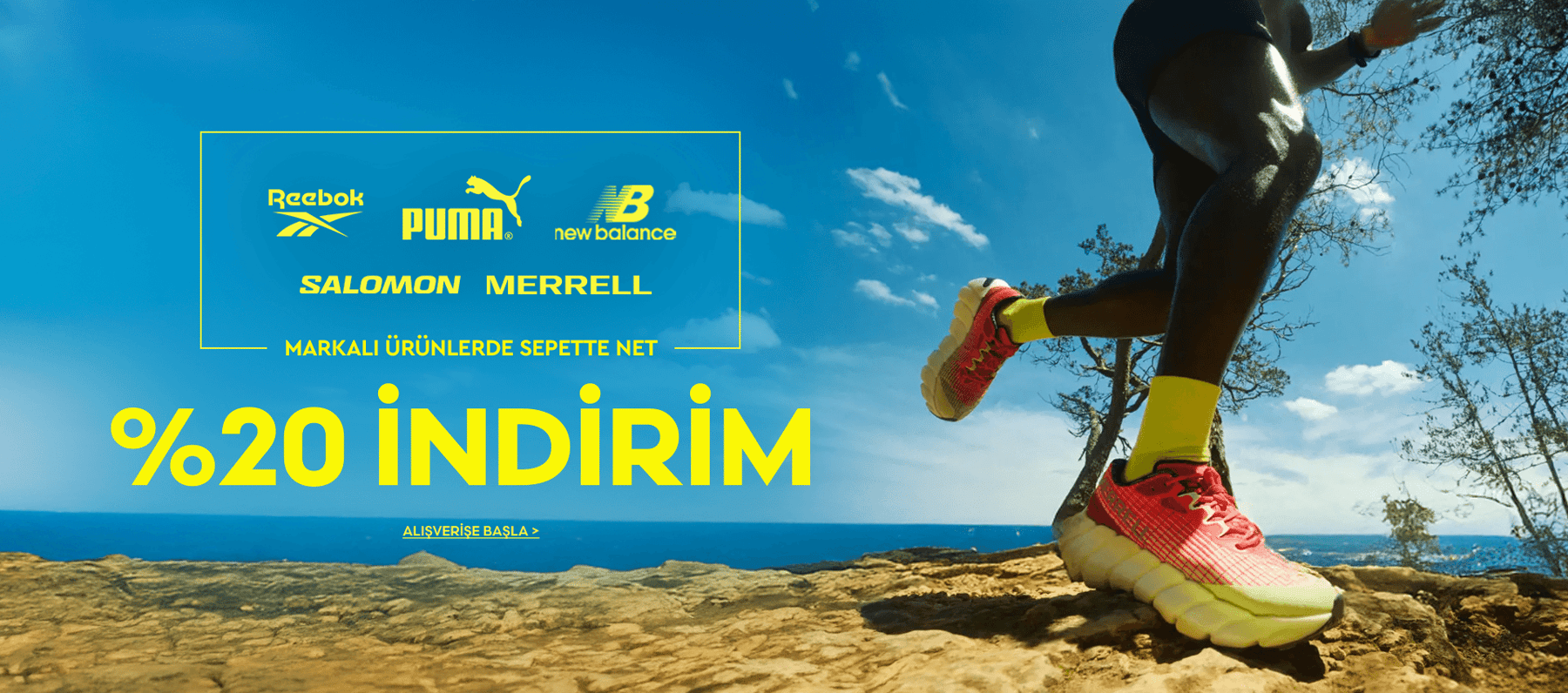 Ayakkabı Yüzde 20 İndirim