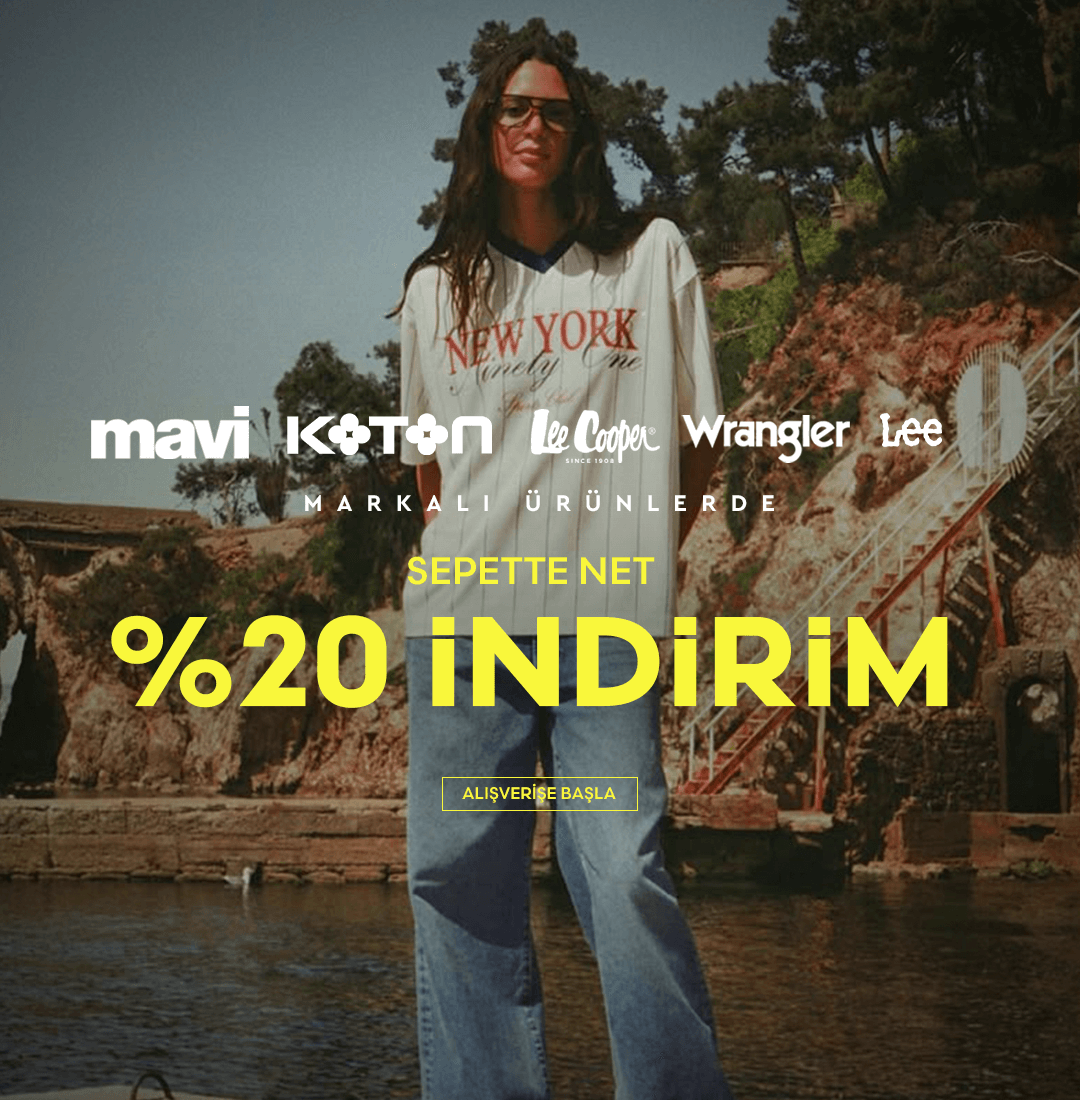 Giyimde 20 İndirim Mobil