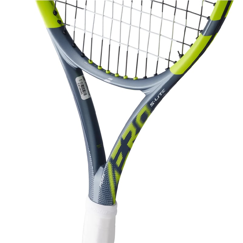 Babolat Pure Aero S Lite Gen9 Tenis Raketi 255gr - Metalik Gri/Fluo Sarı